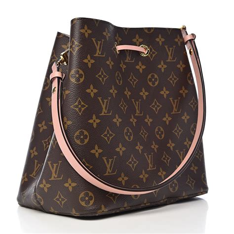 louis vuitton monogram neonoe rose poudre|neonoe canvas bag.